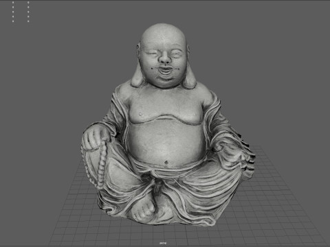 Smiling buddha Modelo 3D