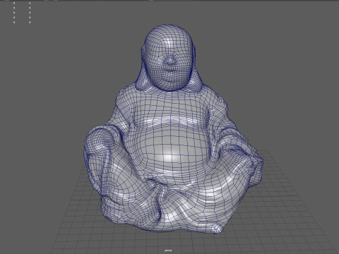 Smiling buddha Modelo 3D