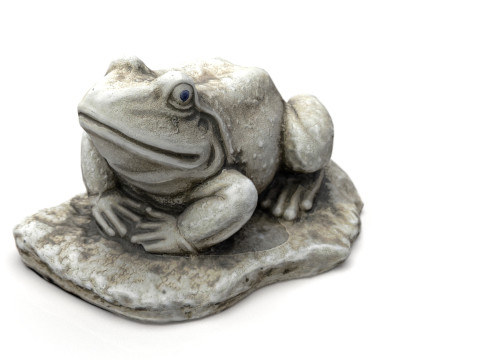 Stone toad for garden 3D Модель
