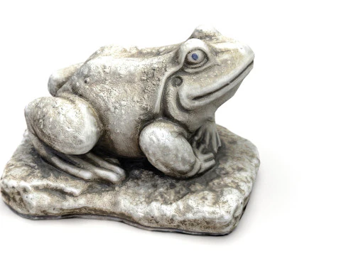 Stone toad for garden 3D Model