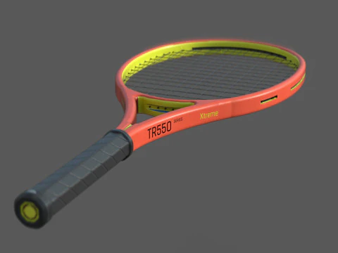 Raqueta de tenis Modelo 3D
