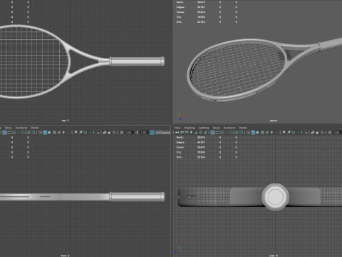 Tennis racket 3D Модель