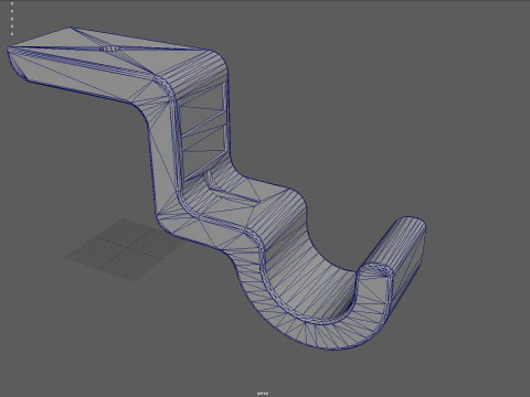 Ceiling Curtain rod holder 3D Print Model