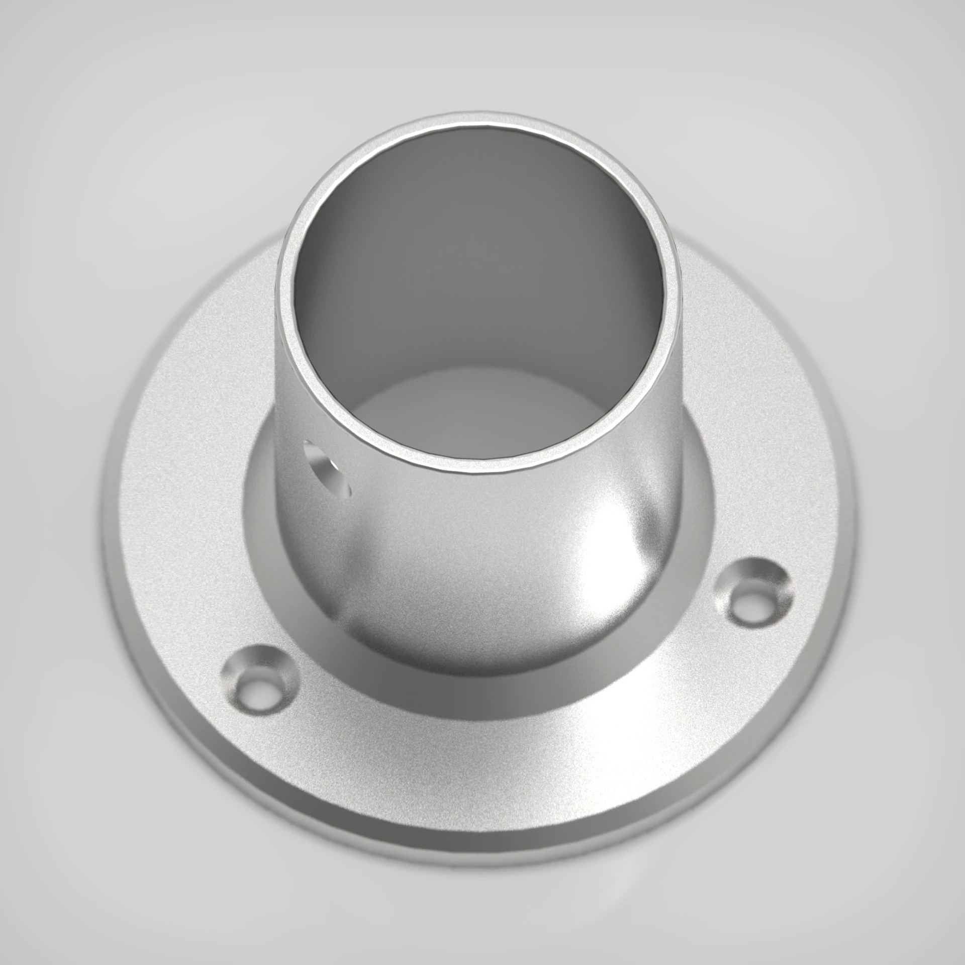 Closet Rod Wall Mount Bracket 3D Print Model .c4d .max .obj .3ds .fbx .stl .blend 
