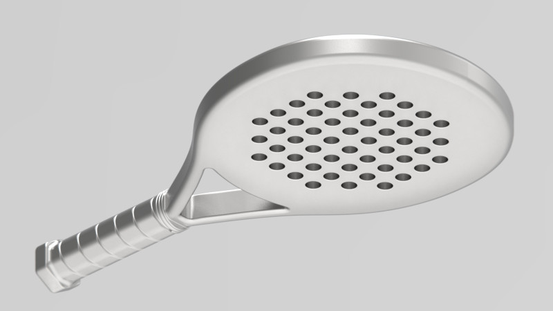 Paddle Racket for 3d print 3D Print Model .c4d .max .obj .3ds .fbx .stl .blend 