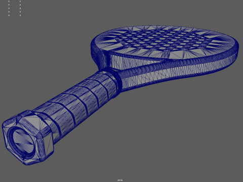 Paddle Racket for 3d print 3D Print Model