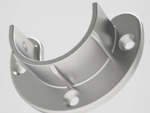 Closet rod support 3D print 3D Print Model
