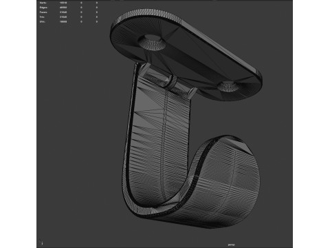Ceiling Hook 3D Print Model
