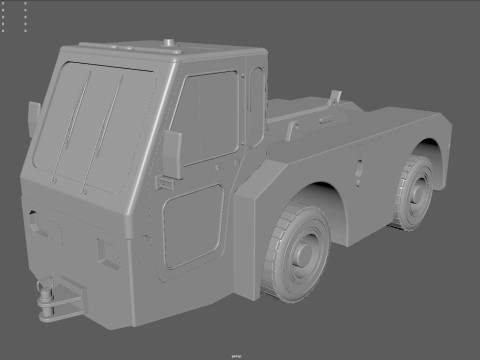 Airport vehicle 3D Model
