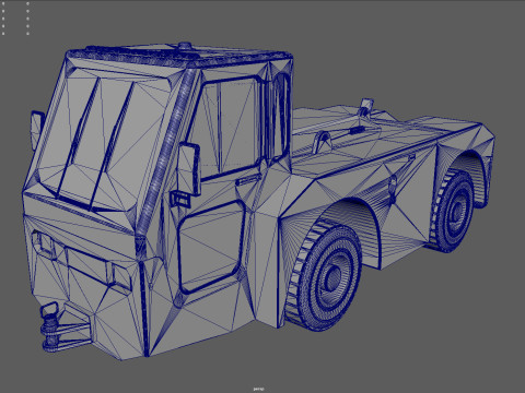 Airport vehicle 3D Model