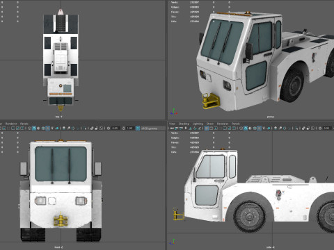 Airport vehicle 3D Model