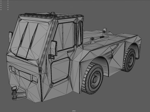Airport vehicle 3D Model