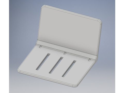 Bathroom Accessories Holder 3D Print Model