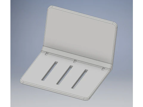 Bathroom Accessories Holder 3D Print Model