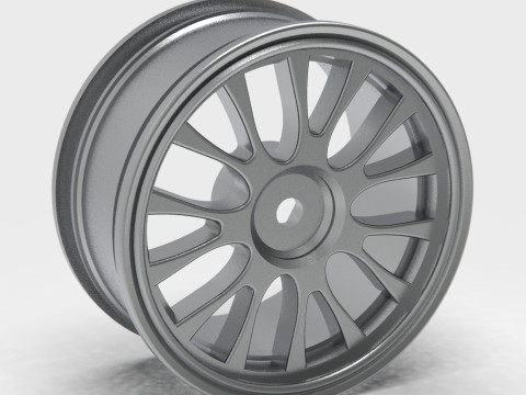 Precision-Engineered Wheel Rim - Instant Download 3D Print Model
