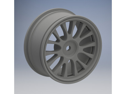 Precision-Engineered Wheel Rim - Instant Download Model Cetak 3D