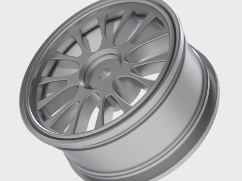 Precision-Engineered Wheel Rim - Instant Download Model Cetak 3D