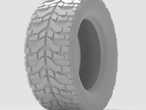 High Performance Off Road Tire 3D Print Model