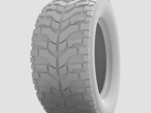 High Performance Off Road Tire 3D-printmodel