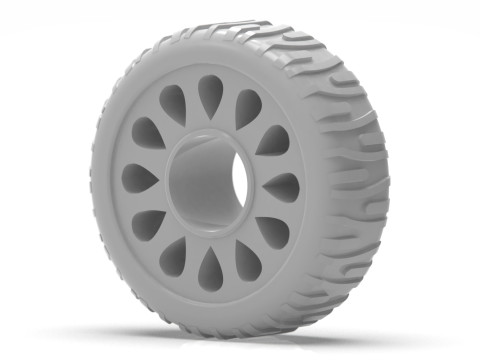 Multipurpose Wheel 3D Print Model