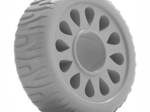 Multipurpose Wheel 3Dプリントモデル