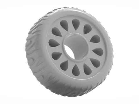 Multipurpose Wheel 3Dプリントモデル