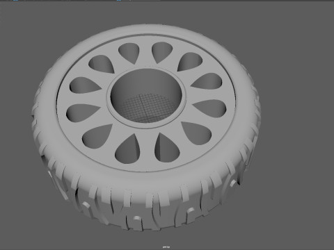 Multipurpose Wheel 3Dプリントモデル