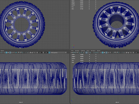 Multipurpose Wheel 3Dプリントモデル