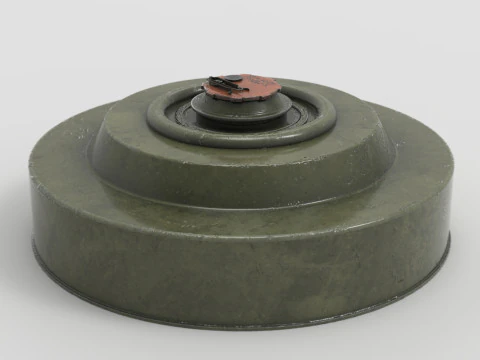 Kopalnia TM-62 Model 3D