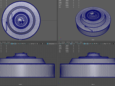 TM-62 mine 3D 模型