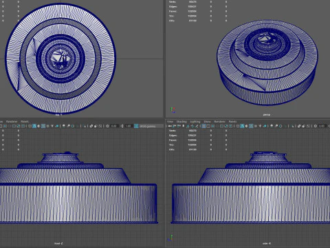 Kopalnia TM-62 Model 3D
