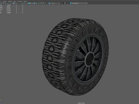 Ratel S Unmanned Ground Vehicle Ultra Realistic 3D Model
