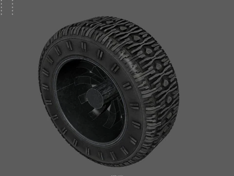 Ratel S Unmanned Ground Vehicle Ultra Realistic 3D Model