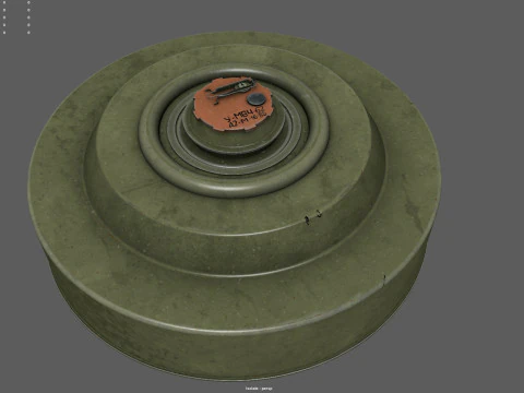 Ratel S Unmanned Ground Vehicle Ultra Realistic 3D Model