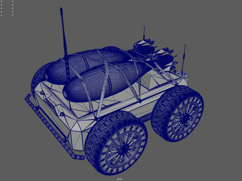 Ratel S Anti Tank Drone with Mortar Rounds 3D Model