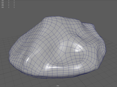 Realistic Gray Rock Model Modelo 3D