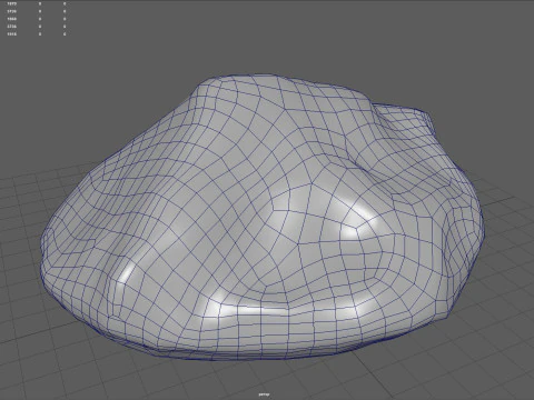 リアルな灰色の岩モデル 3Dモデル