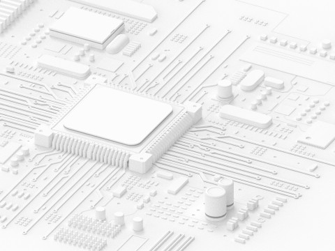 MICROPROCESSOR 3D Model
