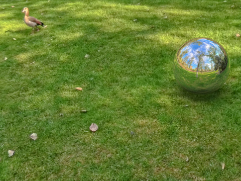 HDRI 015 - Lush Green Park Panorama CG 텍스쳐