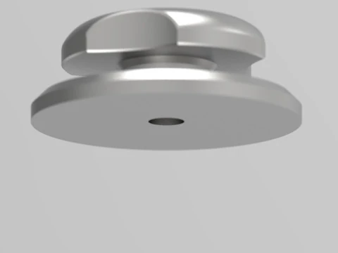 Pengait Bagasi Mobil Model Cetak 3D