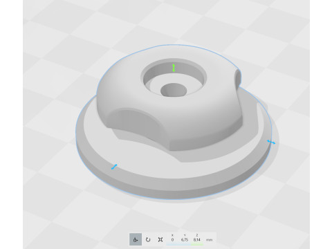 Car Trunk Hook 3D Print Model