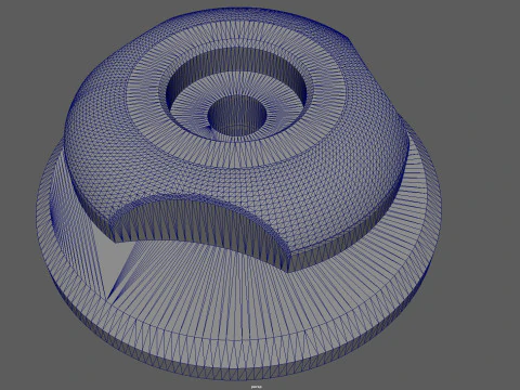 Pengait Bagasi Mobil Model Cetak 3D