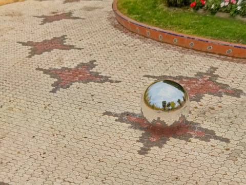 HDRI 023 경관 공원 산책로 CG 텍스쳐