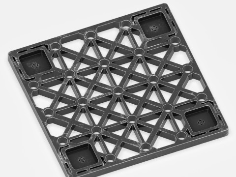 U S S Sulaco Floor Grate Modelo 3D