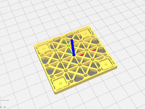 U S S Sulaco Floor Grate 3D Model
