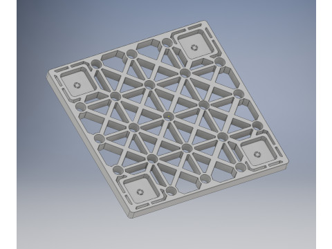 U S S Sulaco Floor Grate Modello 3D