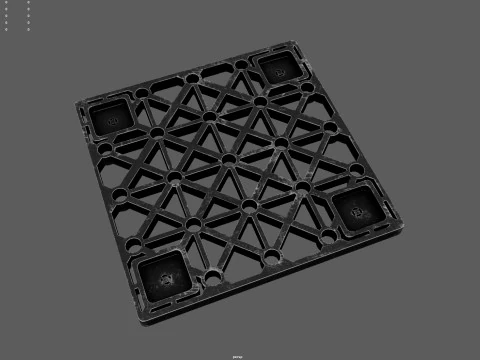 U S S Sulaco Floor Grate 3D Model