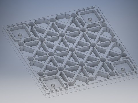 U S S Sulaco Floor Grate Modello 3D