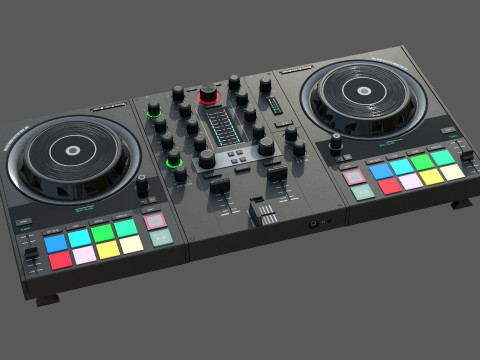 DJ Controller 3D मॉडल