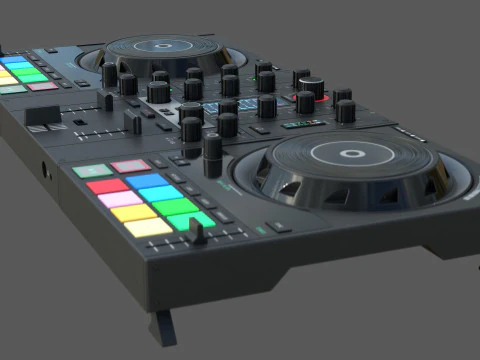 DJ Controller 3D Model